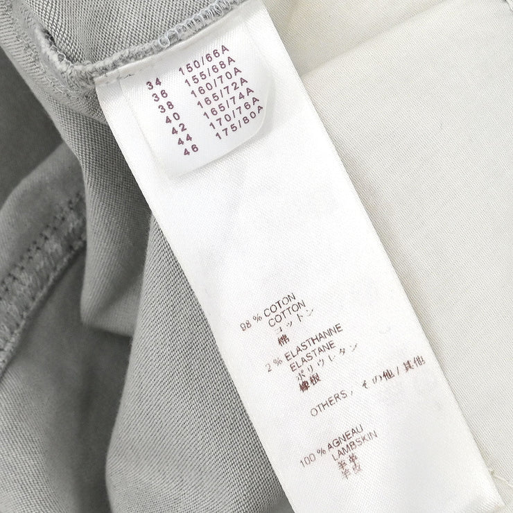 Louis Vuitton Denim Skirt Gray RW111W WSSK01DBC #36 116163