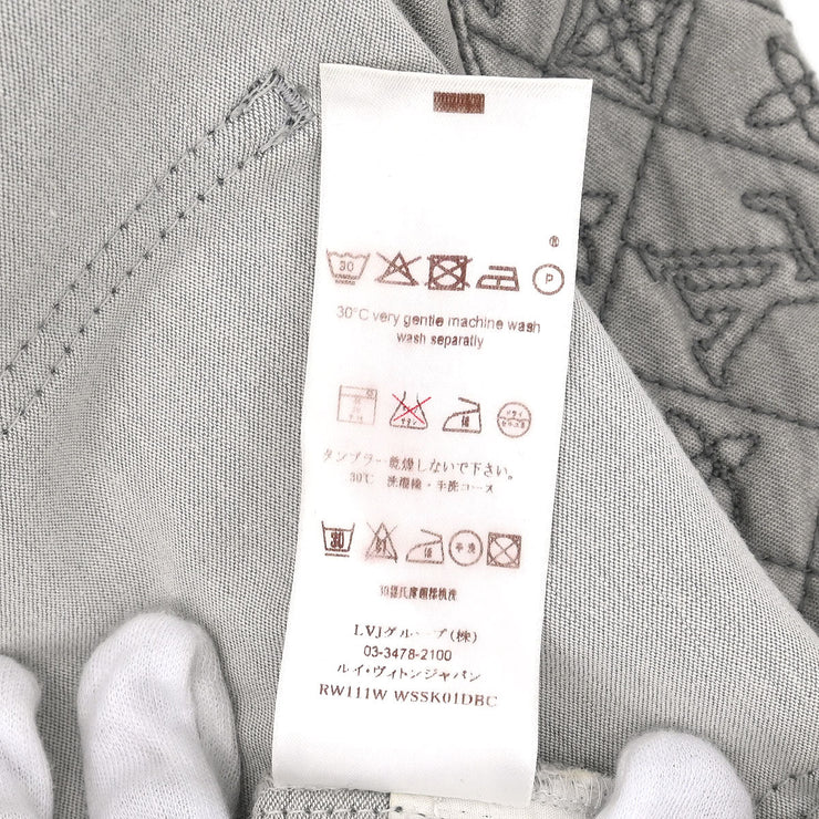 Louis Vuitton Denim Skirt Gray RW111W WSSK01DBC #36 116163