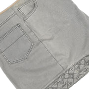 Louis Vuitton Denim Skirt Gray RW111W WSSK01DBC #36 116163
