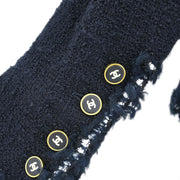 Chanel Setup Suit Jacket Skirt Navy 94A #38 116164