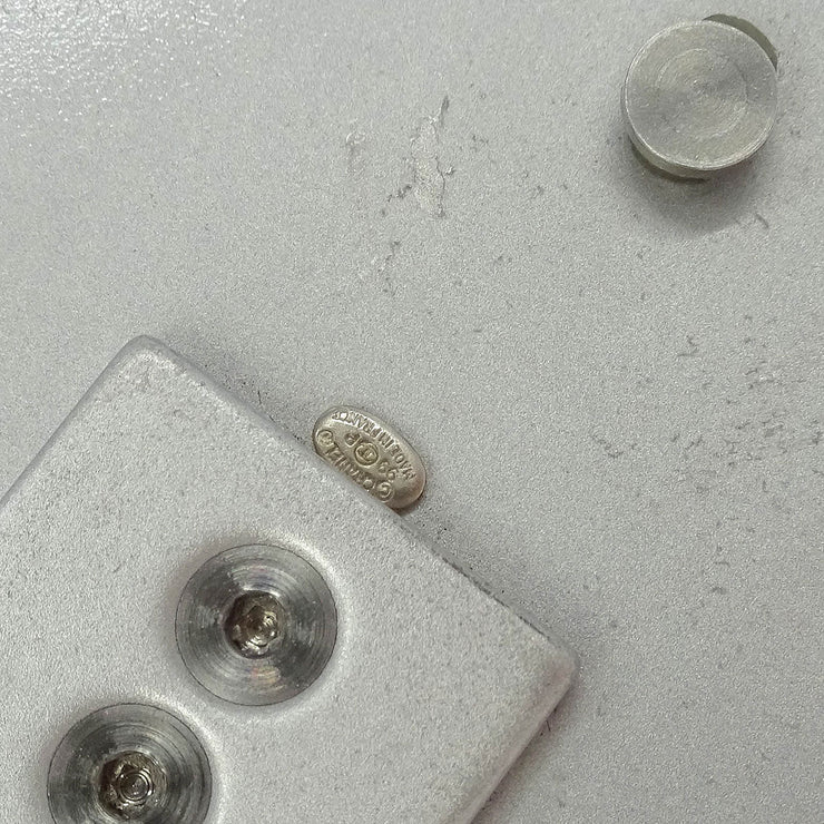 Chanel Medallion Silver Belt 99P Small Good 116175