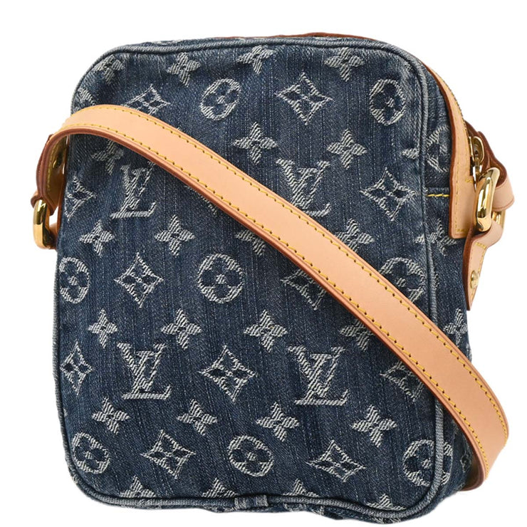Louis Vuitton Monogram Denim Camera Bag M95348 SR2077 116176