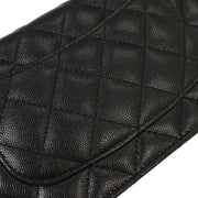 Chanel Black Calfskin Classic WOC Wallet On Chain 116179