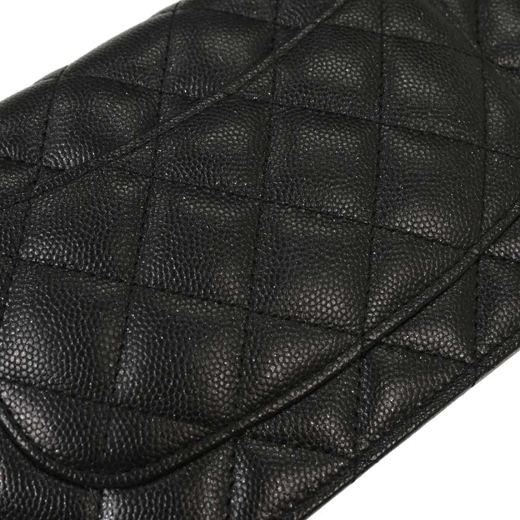 Chanel Black Calfskin Classic WOC Wallet On Chain 116179