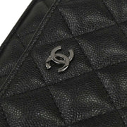 Chanel Black Calfskin Classic WOC Wallet On Chain 116179