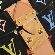 Louis Vuitton Black Monogram Multicolor Speedy 30 Handbag M92642 SP1160 116180