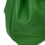 Chanel Green Calfskin Bucket Shoulder Bag 116181