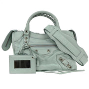 Balenciaga Light Blue The City Mini Handbag 300295.4970.D.528147 116184
