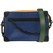 Louis Vuitton Blue Epi Mini Soft Trunk Shoulder Bag M68721 FL4129 116186