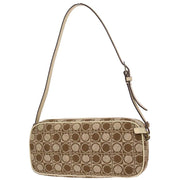 Salvatore Ferragamo Beige Canvas Handbag AU-21/3323 116189