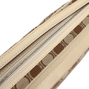 Salvatore Ferragamo Beige Canvas Handbag AU-21/3323 116189