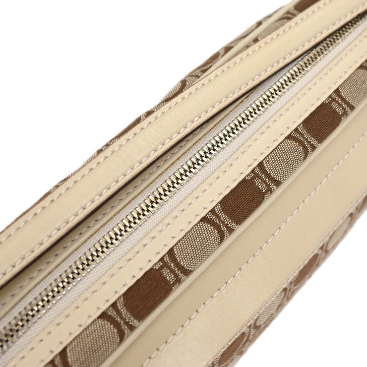 Salvatore Ferragamo Beige Canvas Handbag AU-21/3323 116189