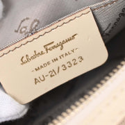 Salvatore Ferragamo Beige Canvas Handbag AU-21/3323 116189