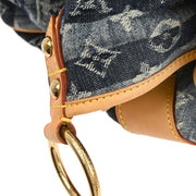 Louis Vuitton Blue Monogram Denim Cabas Raye GM 2way Tote M95336 AR0096 116200
