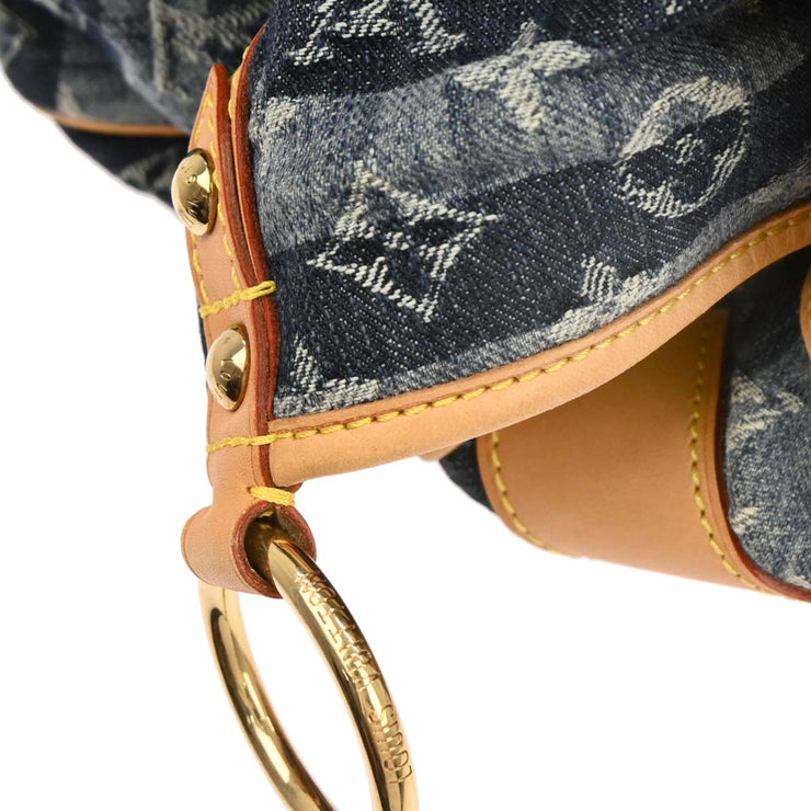 Louis Vuitton Blue Monogram Denim Cabas Raye GM 2way Tote M95336 AR0096 116200