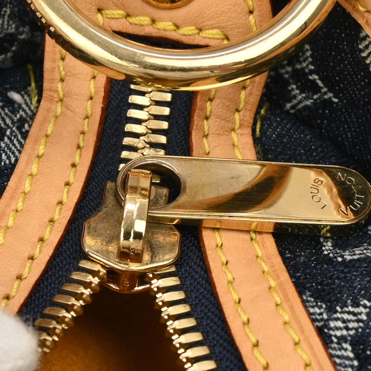 Louis Vuitton Blue Monogram Denim Cabas Raye GM 2way Tote M95336 AR0096 116200