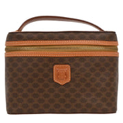 Celine Brown Macadam Vanity Handbag MC96 116249