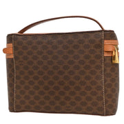 Celine Brown Macadam Vanity Handbag MC96 116249
