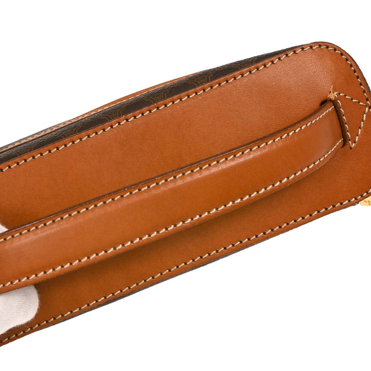 Celine Brown Macadam Vanity Handbag MC96 116249