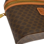 Celine Brown Macadam Vanity Handbag MC96 116249