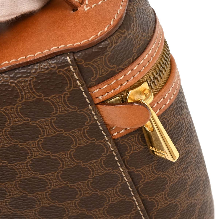 Celine Brown Macadam Vanity Handbag MC96 116249