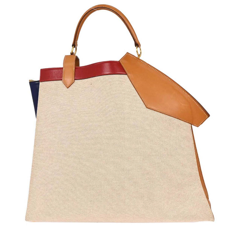 Hermes Natural Toile H Himalaya Handbag  Circle:S 15 116250