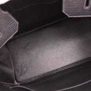 Hermes Black Ardennes Birkin 40 Handbag 13*Square: F 116393