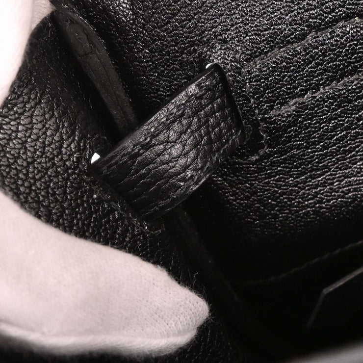 Hermes Black Ardennes Birkin 40 Handbag 13*Square: F 116393