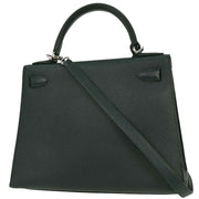 Hermes Vert Cypres Epsom Kelly 28 Sellier 2way Handbag CHA368TN 116405