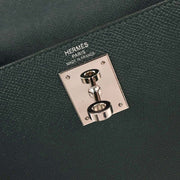 Hermes Vert Cypres Epsom Kelly 28 Sellier 2way Handbag CHA368TN 116405