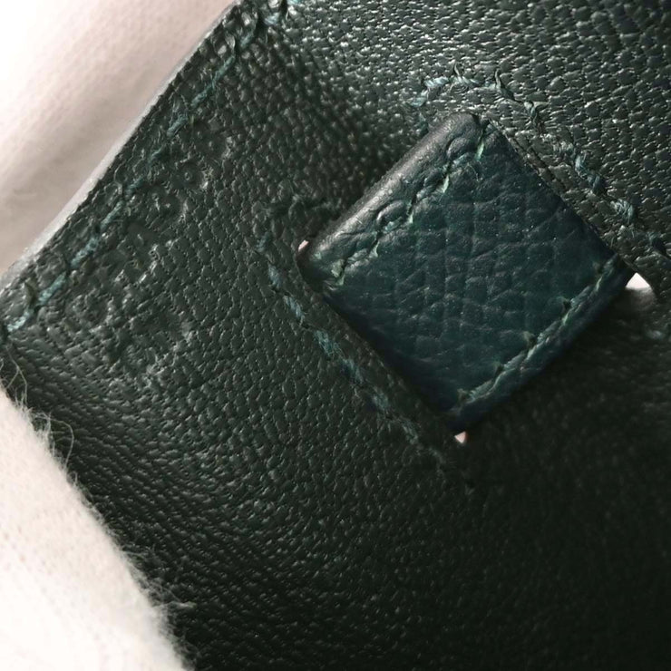 Hermes Vert Cypres Epsom Kelly 28 Sellier 2way Handbag CHA368TN 116405