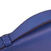 Hermes Blue Electric Swift Kelly Pochette Handbag Square: O 123.S 116407