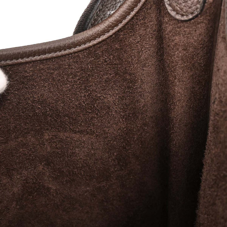 Hermes Chocolat Togo Evelyne 3 29 PM Shoulder Bag JSquare: P 4C 116419