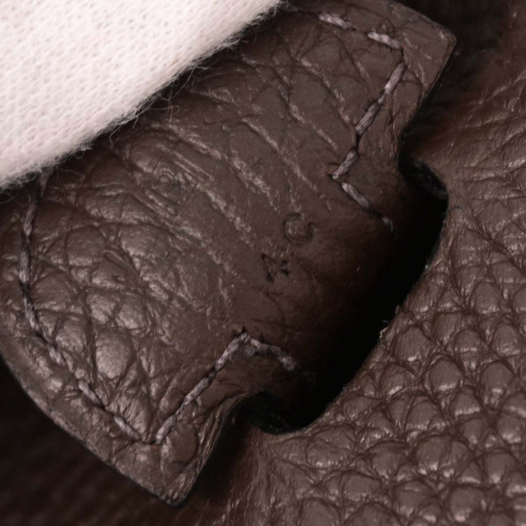 Hermes Chocolat Togo Evelyne 3 29 PM Shoulder Bag JSquare: P 4C 116419
