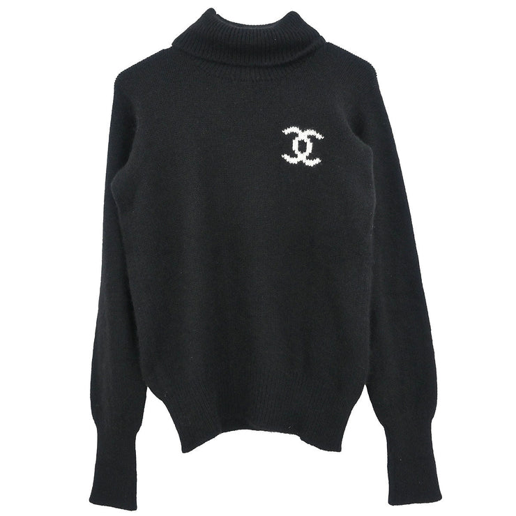 Chanel Sweater Black #42 122141