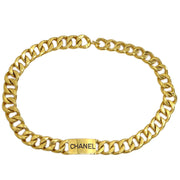 Chanel Gold Chain Belt Small Good 123105