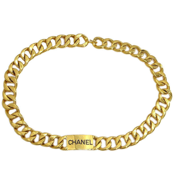 Chanel Gold Chain Belt Small Good 123105