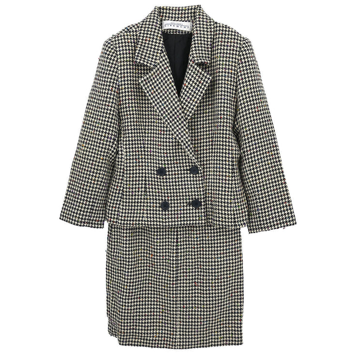 Givenchy Setup Suit Jacket Skirt Black C/01053/ENS.1S #38 124305