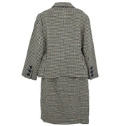 Givenchy Setup Suit Jacket Skirt Black C/01053/ENS.1S #38 124305