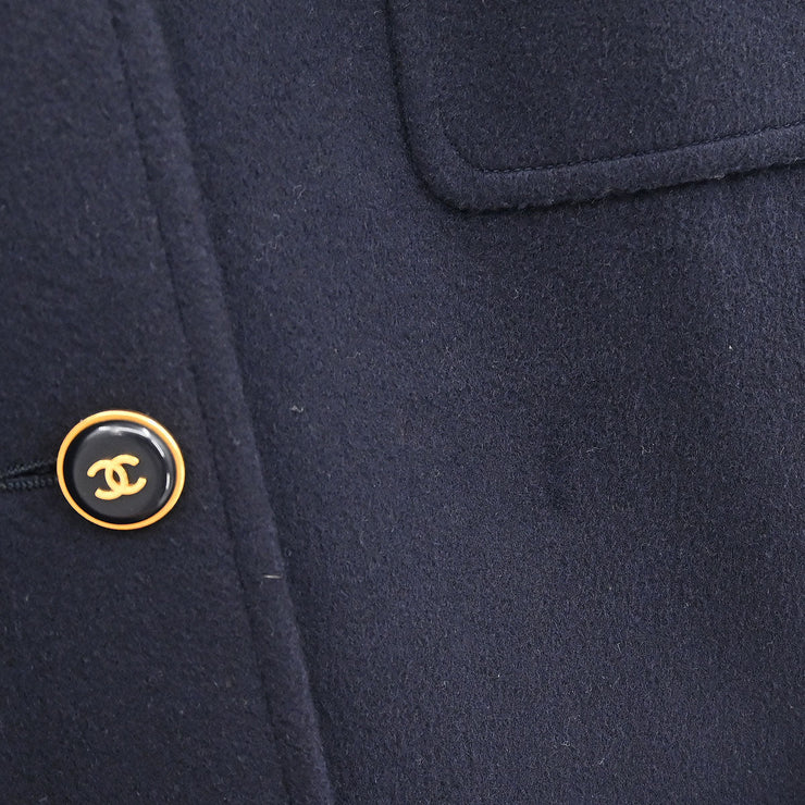 Chanel Coat Black 95A #40 124318