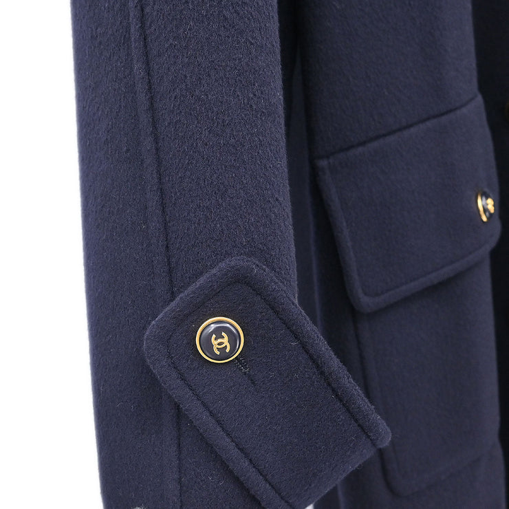 Chanel Coat Black 95A #40 124318