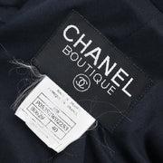 Chanel Coat Black 95A #40 124318