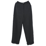 Chanel Long Pants Black 95A #34 124332