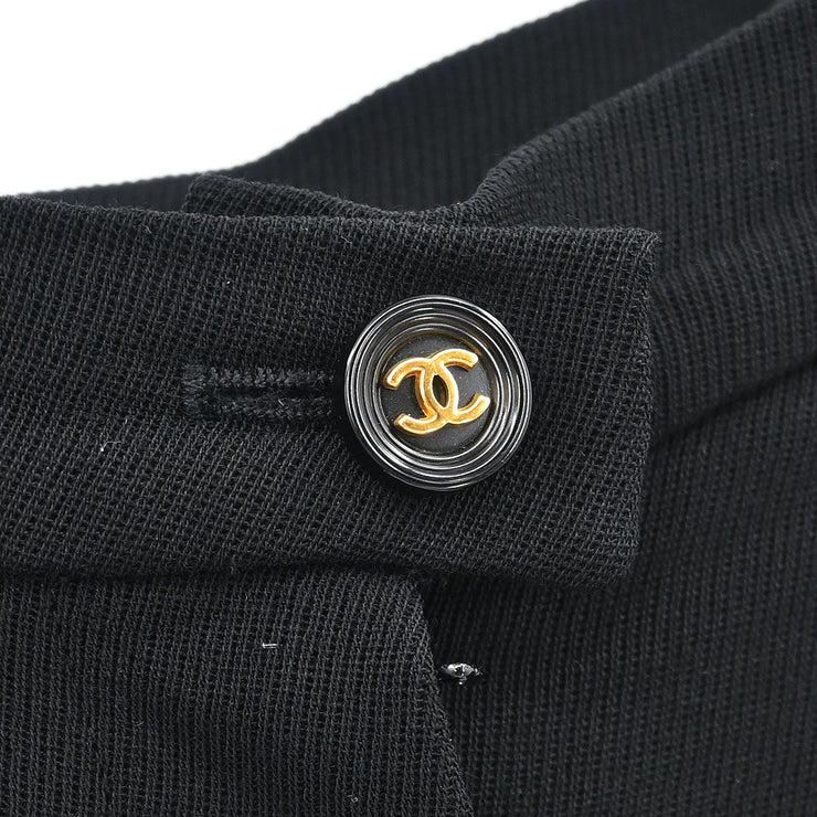 Chanel Long Pants Black 95A #34 124332