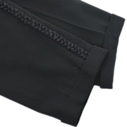 Chanel Long Pants Black 95A #34 124332