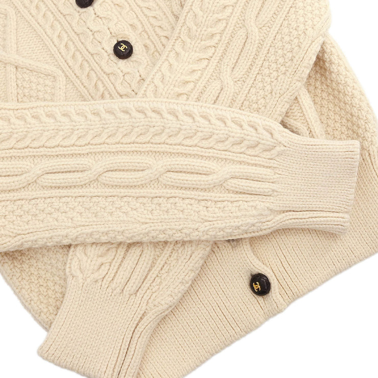 Chanel Cardigan Fisherman Off-white 124524