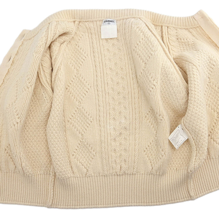 Chanel Cardigan Fisherman Off-white 124524