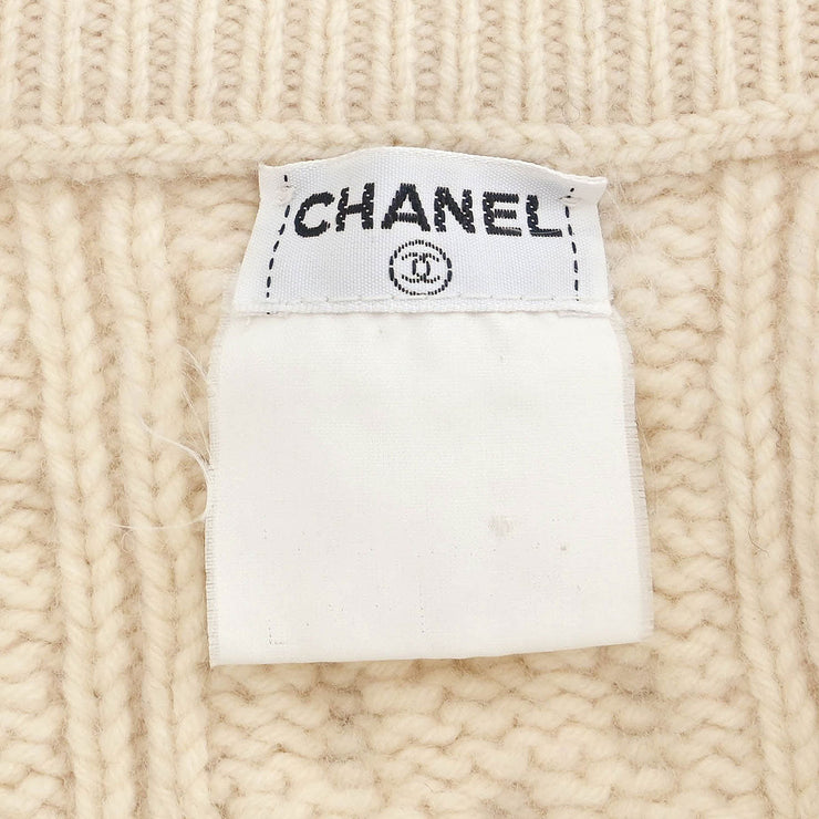 Chanel Cardigan Fisherman Off-white 124524