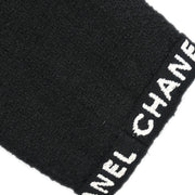 Chanel Single Breasted Collarless Jacket Black 95A #40 124702