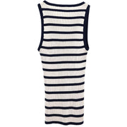 Chanel Sleeveless Tank Top White #40 98P 124808